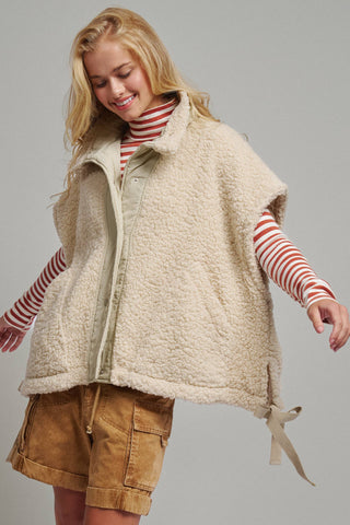 Prairie Sherpa Tie-Side Vest