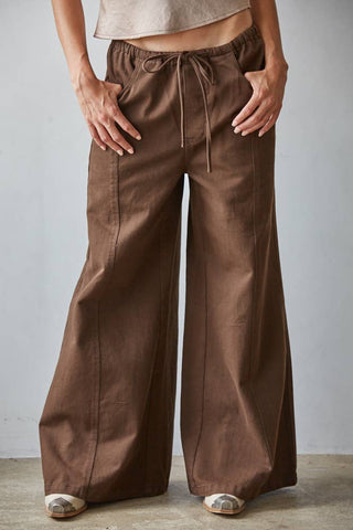 The Juniper Wide Leg Denim Trouser