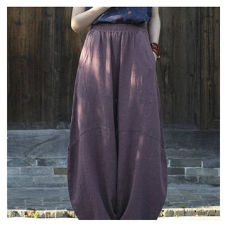 Olive Lantern Trousers