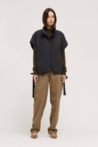Raven Quilted Vest