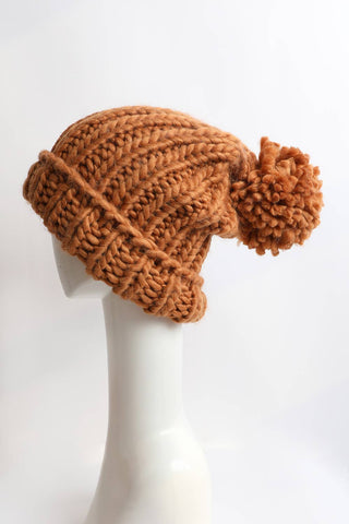 Snowdrift Chunky Knit Pom Beanie