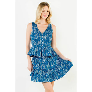 The Fish Pattern Top