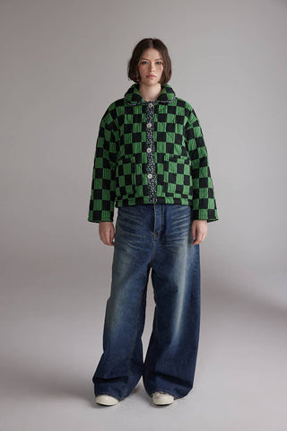 Clover Reversible Quilted Jacket