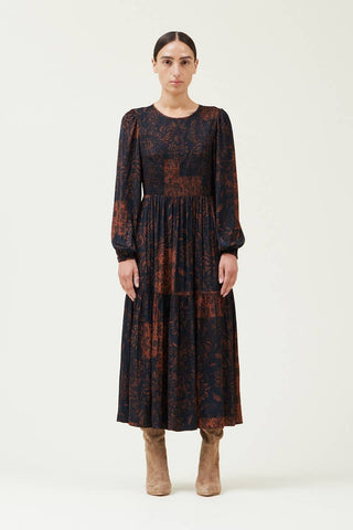The Maple Smocked Maxi Dress