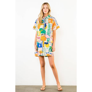 The Market Day Shirt Dress