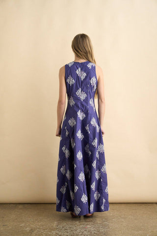 Helena dress blue