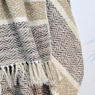 Herringbone Throw Blanket