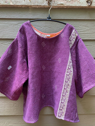 Kantha Shirt | Made From Recycled Cotton Kanthas One Size