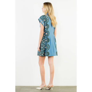 The Studio Print Day Dress