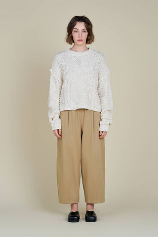 The Orchid Cable Sweater