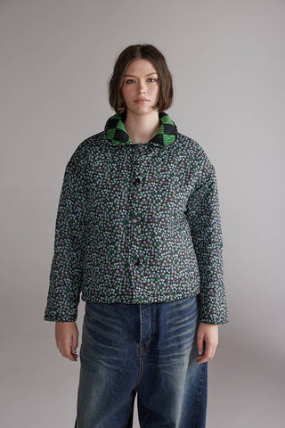 Clover Reversible Quilted Jacket