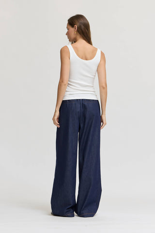 The Willow Wide Straight Denim Pant