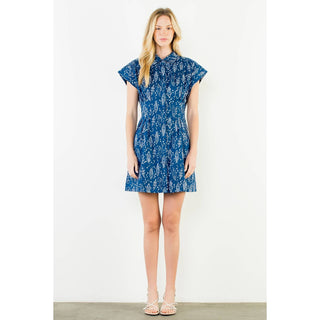 The Fish Print Day Dress