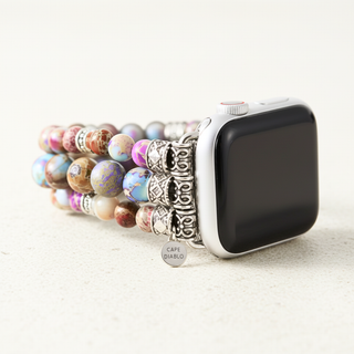 Intense Jasper Stretch Apple Watch Strap