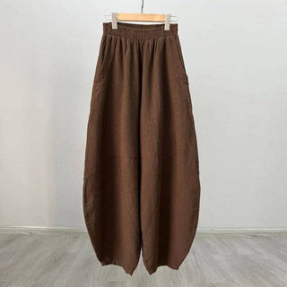 Olive Lantern Trousers