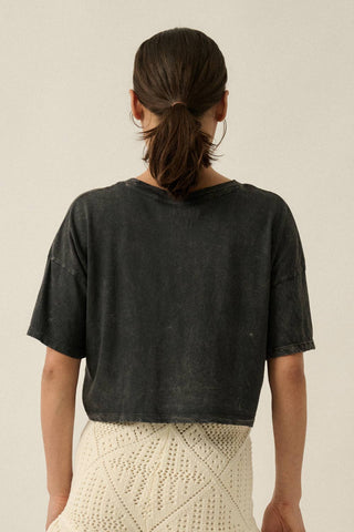 The Painted Horses Cropped Tee
