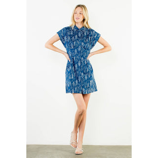 The Fish Print Day Dress