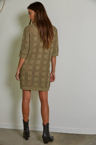 Carmena Open Weave Mini Dress / Top