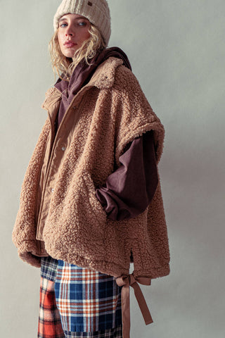 Prairie Sherpa Tie-Side Vest