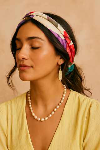 Cabana Headband - Assorted Upcycled Sari Fabric