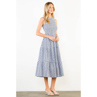 The Sleeveless Gingham Dress
