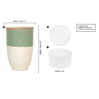 Ceramic Reusable Coffee Mug