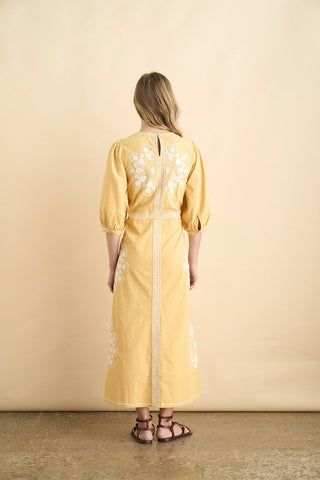 Lauren Midi DressDress Yellow