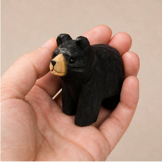 Carved Bear Figurine