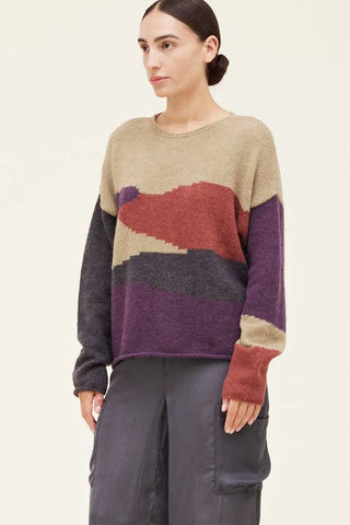 The Canyon Color Block Sweater