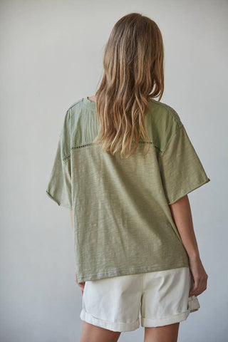 Sagebrush Lace Tee