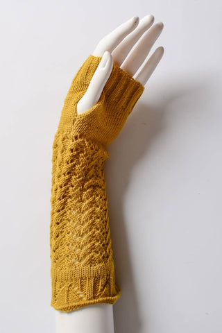 Fireside Fingerless Knit Arm Warmers