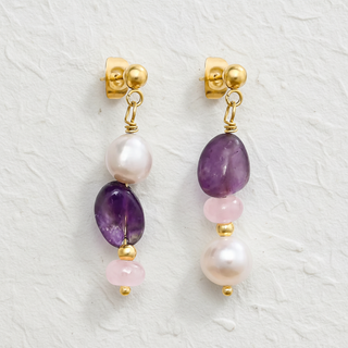 Amethyst Glow Earrings