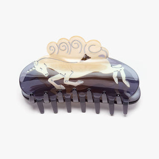 Unicorn Tapestry Acetate Claw Clip