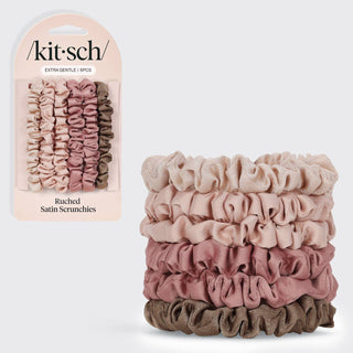 Ultra Petite Satin Scrunchies