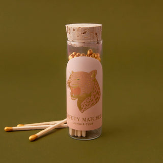 Big Cat Safety Matches — Leopard