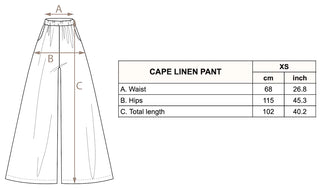 Cape Linen Pants