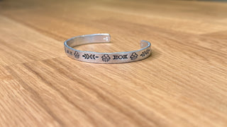 Hand Stamped Bracelet