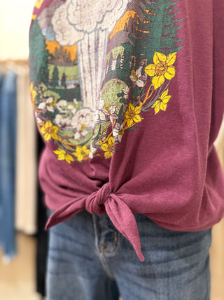 Hinoki:REE - Yellowstone Vintage Graphic T-shirt