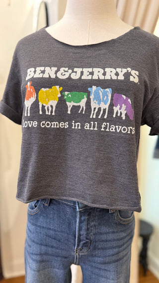 Hinoki:REE - Ben & Jerry’s “Love Comes in All Flavors” Vintage Graphic T-shirt