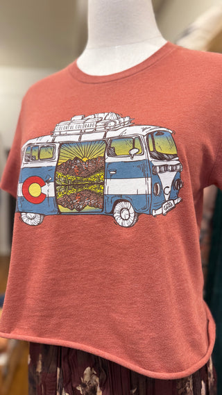 Hinoki:REE - Wild Tribute Camper Van Tshirt