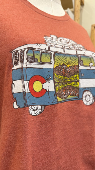 Hinoki:REE - Wild Tribute Camper Van Tshirt