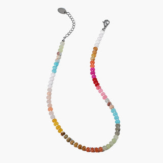 Blush Beam Stone Necklace