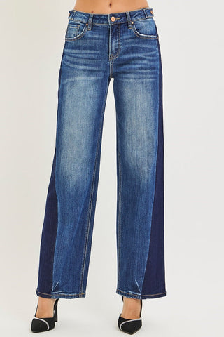 Dark Two Tone Jeans