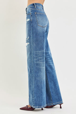 Frontier High Rise Wide Leg Jean