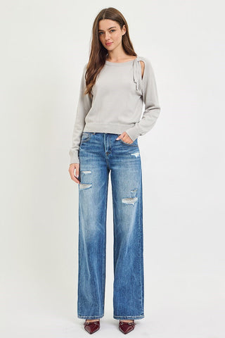 Frontier High Rise Wide Leg Jean
