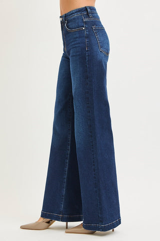 Indigo Wide Leg Jean