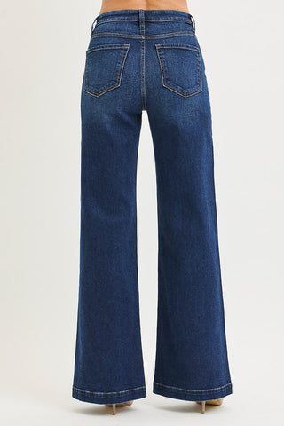Indigo Wide Leg Jean