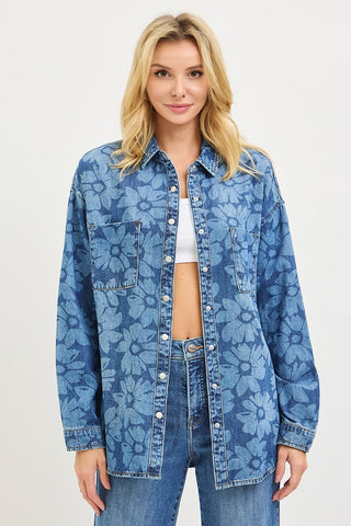 The Nightgarden Floral Print Shirt