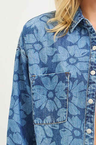 The Nightgarden Floral Print Shirt