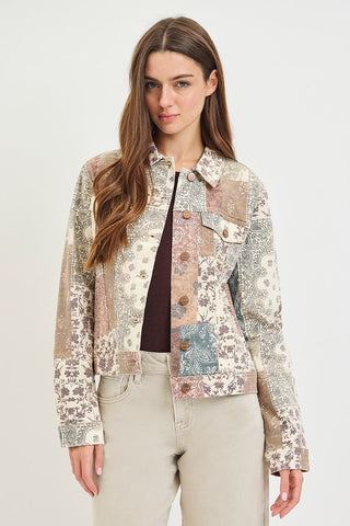 Caravan Paisley Denim Jacket